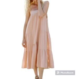 NWT Jenni Kayne Seersucker Summer Dress, XXL